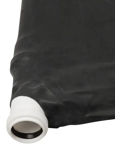 LateX Vacuum System Bed Black 1x2m Natural Rubber with Breathing Openings