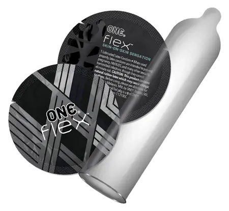 ONE Flex Graphene Latex Condoms 10-Pack Ultra Thin Premium Lubricated