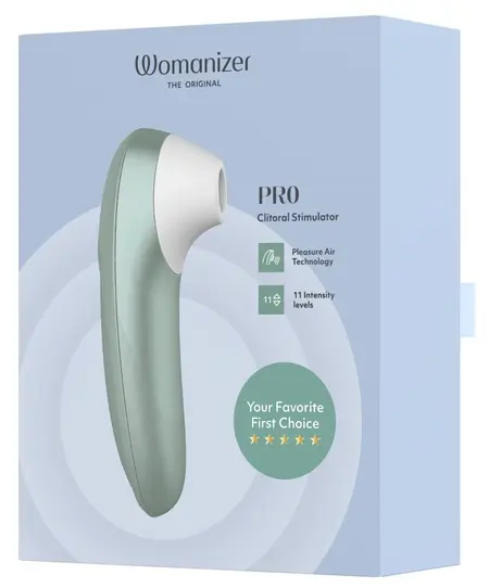 Womanizer Pro Sage Compact Rechargeable Air Pulse Massager 11 Levels