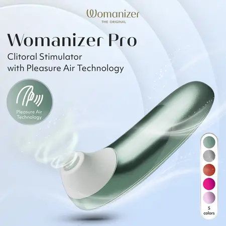 Womanizer Pro Sage Compact Rechargeable Air Pulse Massager 11 Levels