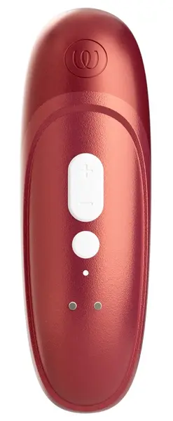 Womanizer Pro Red - Compact Air Technology Stimulator, 11 Levels, Waterproof