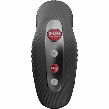 Fun Factory LAYA III Compact Black Lay-On Stimulator Ergonomic Design