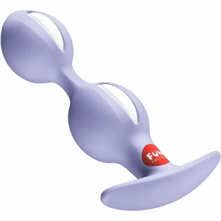 FUN FACTORY B-Balls Duo Purple - Double Weighted Silicone System