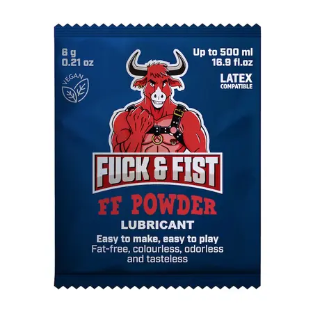 FF Powder Lubricant Sachet 6g - Odorless, Latex-Compatible Formula