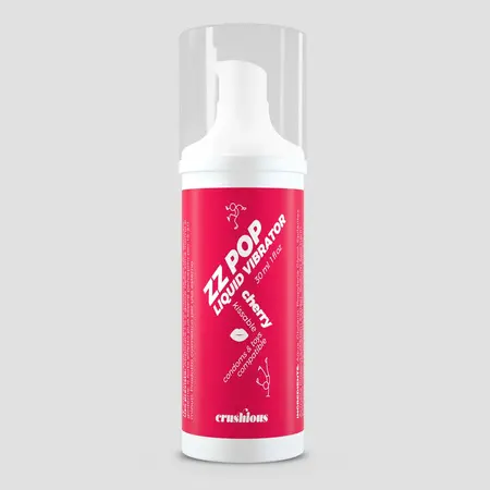 ZZ Pop Kissable Intimate Gel Cherry 30ml - Flavored Stimulating Formula