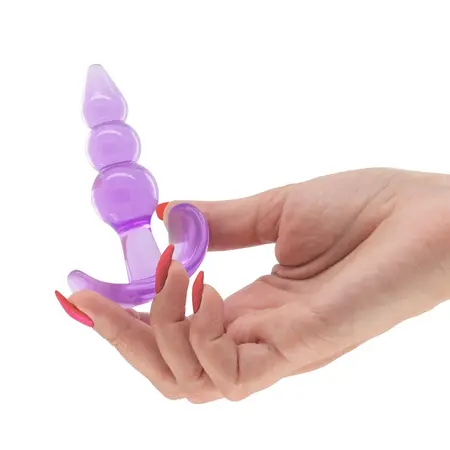 Crushious The Plunger Silicone Plug Lila 9cm Flexible Base Comfort Fit