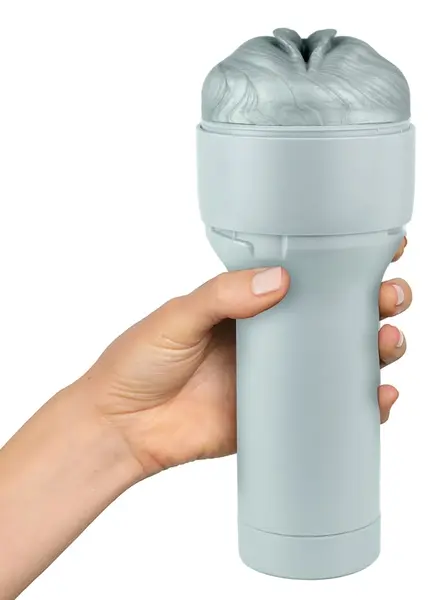 Kiiroo Feel Argenta Kiros Silver Cyborg Series Intimate Sleeve 22 cm