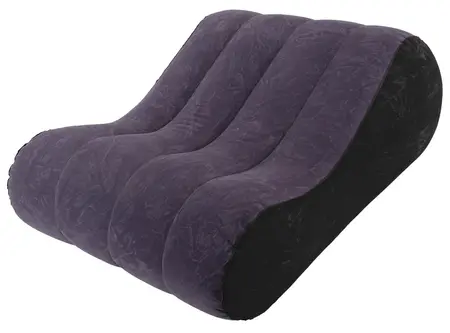 You2Toys Inflatable Ergonomic Support Pillow, Velvety Surface, 80x60x30cm