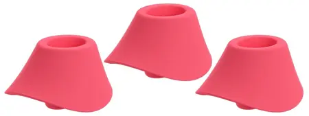 Womanizer W-Heads Set M - Replacement Silicone Attachments 3-Pack