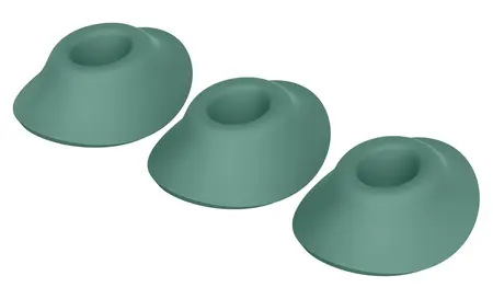 Womanizer Next Replacement Heads Size S, Set of 3, Silicone, White