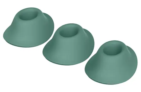 Womanizer Next Replacement Heads M 3-Pack Silicone Sage Green