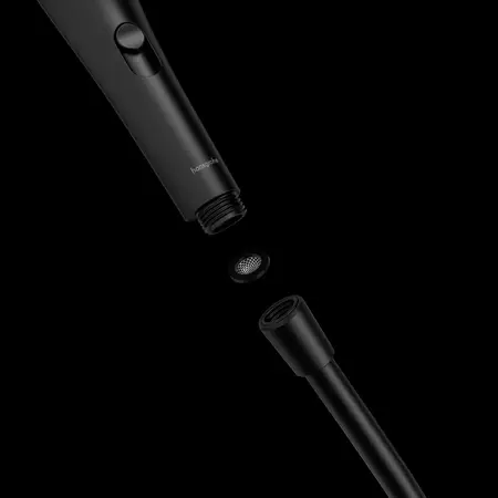 Womanizer Wave Black Intimate Shower Head with Triple Jet System 27.7cm