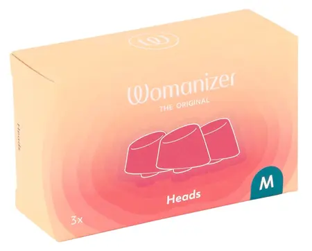 W-Heads резервни силиконови накрайници, петролени, размер M, 3 бр.