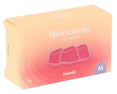 Womanizer W-Heads 3-Pack Lilac M - Replacement Stimulation Heads Medium