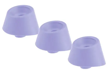 Womanizer W-Heads 3-Pack Lilac M - Replacement Stimulation Heads Medium