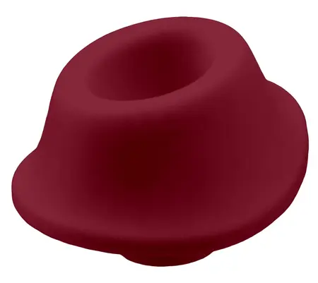 Womanizer Replacement Heads Bordeaux M - 3-Pack, Silicone, For Premium 2/Classic 2