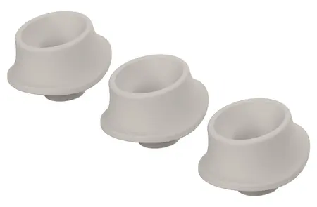 Womanizer W-Heads L Grey Attachment Set 3 pcs Silicone Accessory