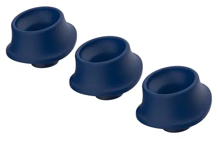 W-Heads резервни силиконови накрайници, цвят боровинка, размер L, 3 бр.