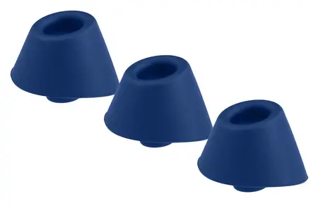 Womanizer Heads Duo Blueberry S Size Replacement Silicone 3-Pack