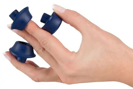 Womanizer Heads Blueberry M - Silicone Replacement Set, 3 pcs