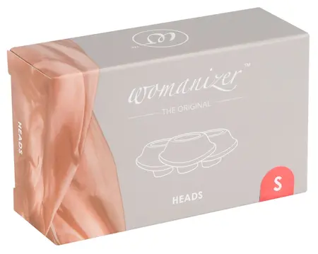 Womanizer Heads 3-Pack Size S Raspberry - Replacement Silicone Tips