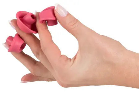 Womanizer Heads 3-Pack Size S Raspberry - Replacement Silicone Tips