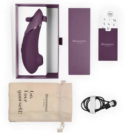 Womanizer Next Dark Purple Air Pulsation System with Climax Control