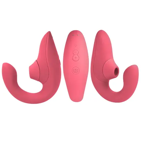 Womanizer Blend Intimate Air Wave System Vibrant Rose, Dual Motor, IPX7