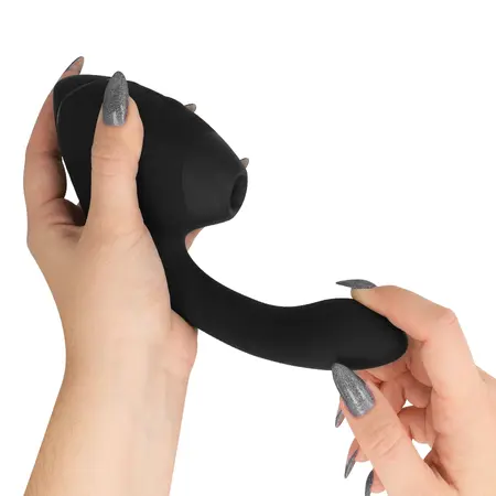 Womanizer Duo Next Black - Dual Air Pulse & Vibration Intimate Machine