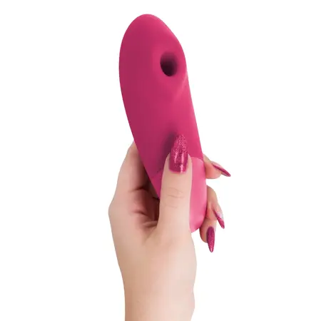 Womanizer Enhance Intimate Air & Vibration Device Vibrant Pink 158mm