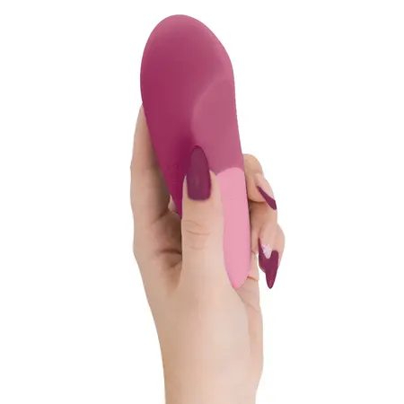 Womanizer Vibe Lay-On UltraWave Silent Model Dusky Pink Silicone IPX7