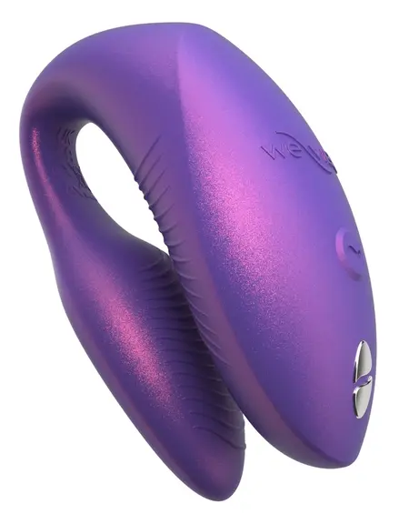 We-Vibe Chorus Pro Flexible Couples Device Cosmic Purple 3 Motors App Control