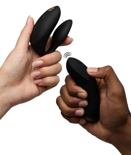 We-Vibe Chorus Pro Satin Black - Advanced Partner Vibrator, 3 Motors