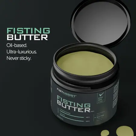 Cobeco Fist Assist Oil-Based Glide Butter 500ml - Maximum Comfort Formula