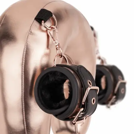 Rosy Gold Sling Restraint Set Adjustable System Rose Gold Finish