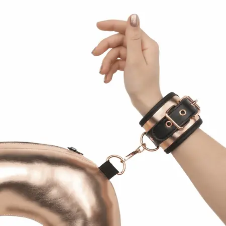 Rosy Gold Sling Restraint Set Adjustable System Rose Gold Finish