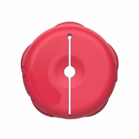 Teazers Vibrating Silicone Nipple Clamps Red - Adjustable & Rechargeable