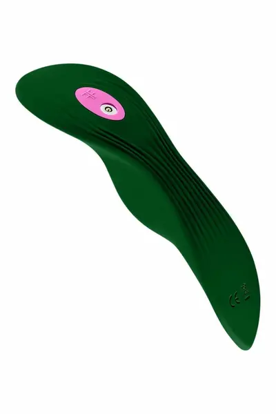 FemmeFunn Unda Dark Green - Ultra-Thin Wearable Intimate Device, Remote Control