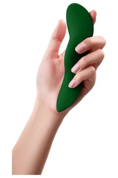 FemmeFunn Unda Dark Green - Ultra-Thin Wearable Intimate Device, Remote Control
