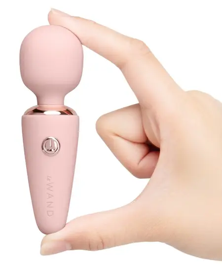 Le Wand Mini Microwand Rose Go - Compact Rechargeable Massage System