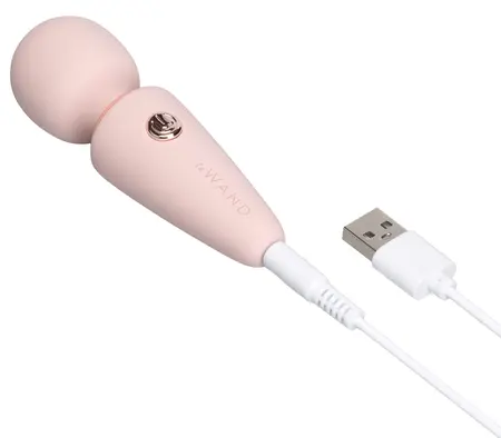 Le Wand Mini Microwand Rose Go - Compact Rechargeable Massage System
