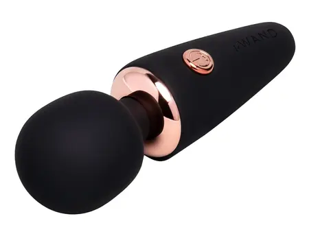 le Wand Mini Microwand Black - Compact Rechargeable Massage Wand 10 cm