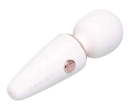 le Wand Mini Microwand White Compact Rechargeable Massager 10cm