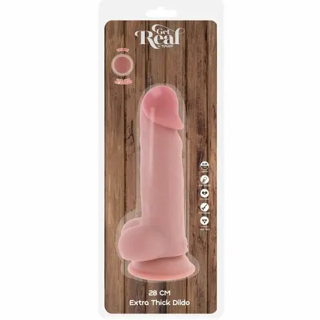 ToyJoy Get Real Deluxe Extra Thick Intimate Machine 28 cm Dual Density