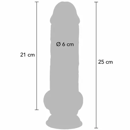 TOYJOY Get Real Deluxe Intimate Model Extra Thick 25cm Dual Density Skin