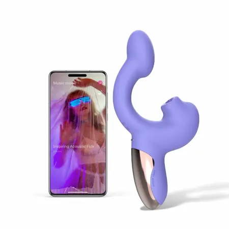 Magic Motion Magic Ponder Intimate Wellness Device Purple Dual Motor
