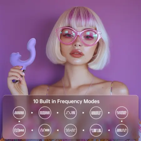 Magic Motion Magic Ponder Intimate Wellness Device Purple Dual Motor