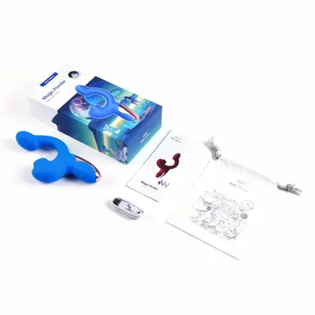 Magic Motion Magic Ponder Dual Motor Intimate Device Blue Rechargeable