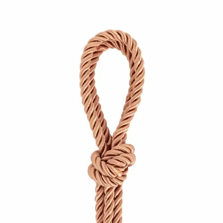 Rosy Gold Rope Set Elegant Luxury Bondage Ropes 8m Soft Fiber Gold