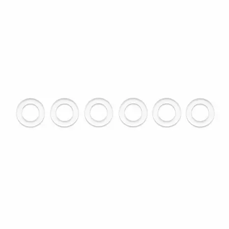 Boners Ring Master Modular Silicone Ballstretcher Set 6 pcs Black